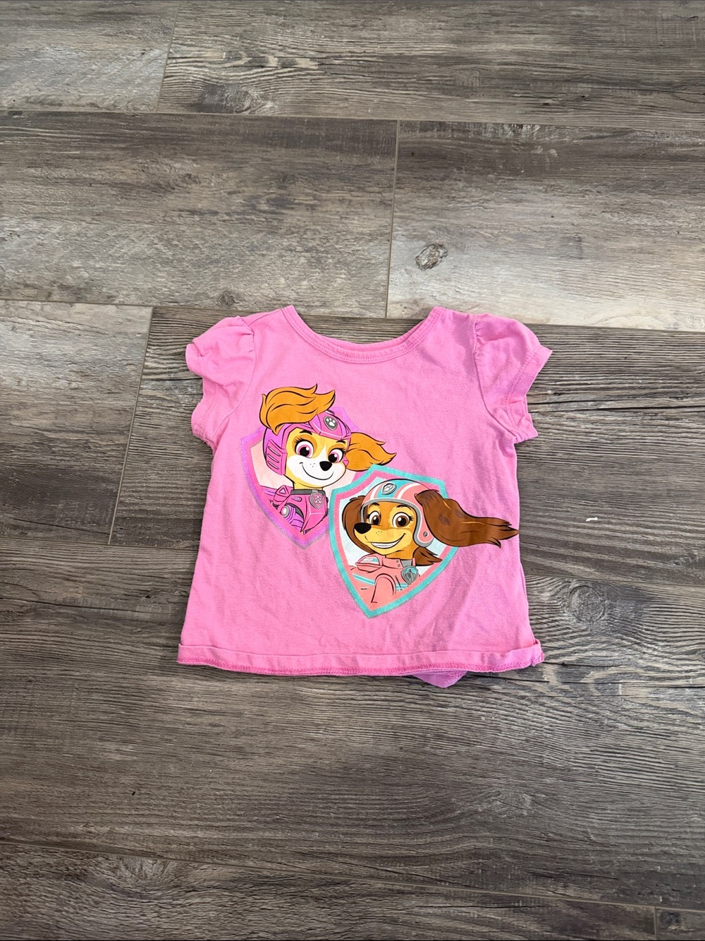 Nickelodeon Girls Pink Paw Patrol Character Tee